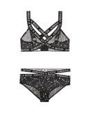 Karma's a Bitch Bralette and Cutout Panty Set