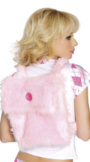 Fur Back Pack