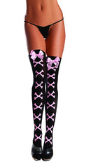 Crossbones Thigh High