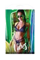 Sexy Bitch Bralette and Strappy Panty Set