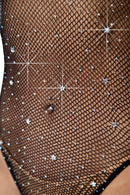 Star Rhinestone Snap Crotch Bodysuit