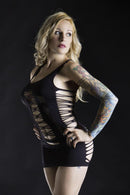 Spaghetti String Dress with Exciting Strappy Design