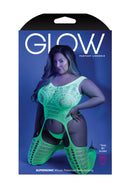 Supersonic Mosaic Bodystocking Curvy Size