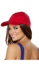 Baseball Style Hat Red