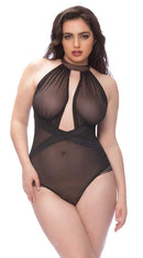 Collared Mesh Teddy