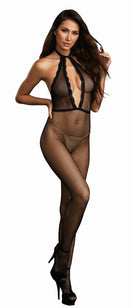 Bodystocking Fishnet in Black