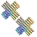Mirrored Mayhem Super Holographic X Factor Nipztix Pasties