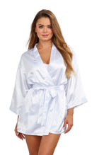 Robe, Chemise and Padded Hanger in White