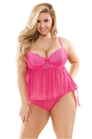 Curve Sasha Cami Top With Matching Panty