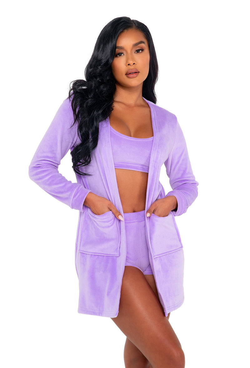 Super Soft & Cozy Velour Robe