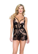 Femme Fatale Two Piece Chemise Set