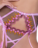 Strawberry Sherbet  Three Piece Short Set