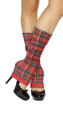 Leg Warmer Plaid