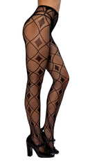 Diamond Print Pantyhose