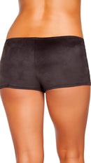 Suede Boy Shorts