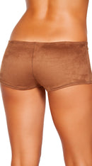 Suede Boy Shorts