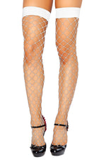 Thigh High Open Fish Net Stocking