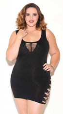 Seamless Cut Out Mini Dress