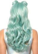 Long Beachy Buns Wig