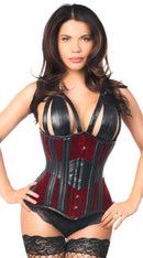 Velvet Steel Boned Underbust Corset