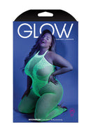 Moonbeam Crotchless Bodystocking Curvy Size