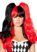 Black Red Wig