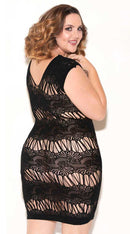 Floral Pattern Sleeveless Chemise