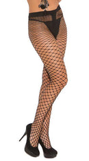 Spandex Diamond Net Pantyhose