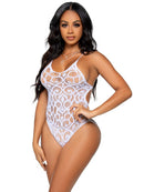 Strappy Back Lace Teddy