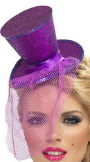 Mini Top Hat on Headband