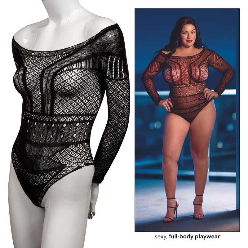 Scandal Plus Size Off The Shoulder Body Suit Curvy Size Scandal Plus Size Off The Shoulder Body Suit Curvy Size