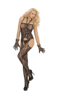 Lace Suspender Body Stocking