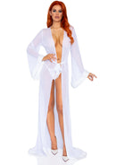 Three Piece Fur Trimmed Robe Set