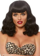 16 Inch Retro Curly Bob Wig