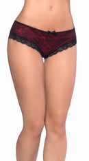Cage Back Lace Panty - ElegantStripper