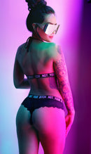 Not Your Bitch Bralette and Cheeky Panty Set