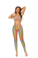 Crochet Net Cami Top and Matching Leggings