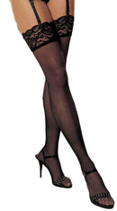 Lace Top Thigh High
