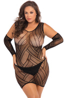 Throw Down Three Piece Mini Dress Set