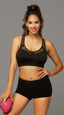 Strike Make It Happen Sports Bra With Netting Inserts