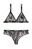 Savage Af Bralette and Cheeky Panty